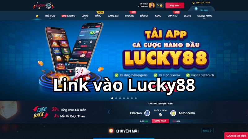 Link vào Lucky88