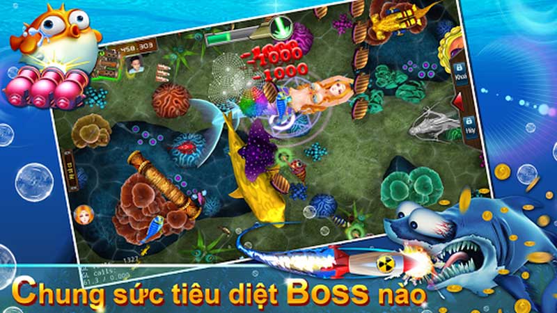 tính năng nổi bật game bắn cá cuamobi