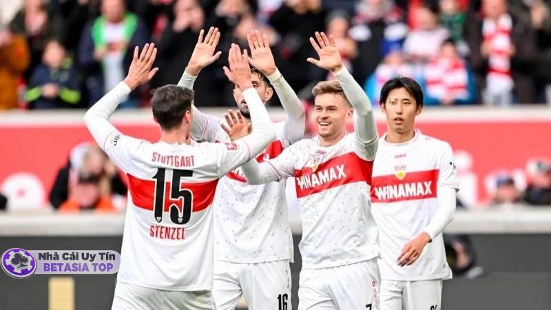 Kết thúc trận đấu thì Stuttgart thắng cách biệt Union Berlin 2 trái